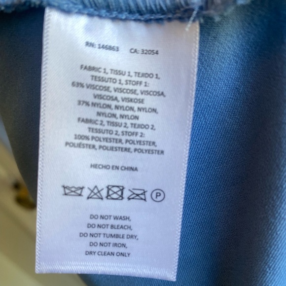 MARE MARExANTHROPOLOGIE KNIT SLIP TWOFER TANK DRESS - BLUE & BROWN SIZE S - NWT - Picture 12 of 15